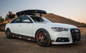 Audi S6 Sedan on HRE Wheels (FF01) 2017 года